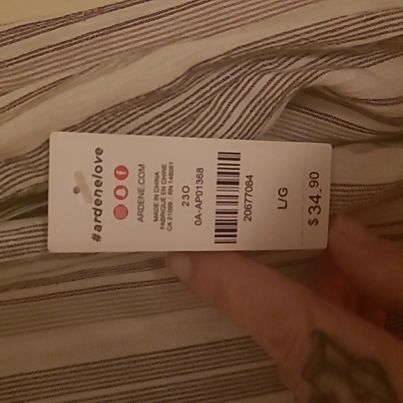 💛2/$35💛 NWT Shirtdress - Picture 2 of 2